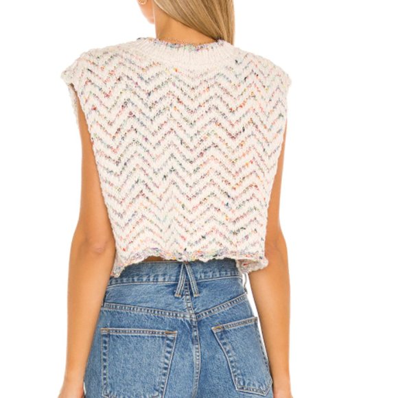 Free People Multicolor Knit Crop Top - Picture 3 of 6